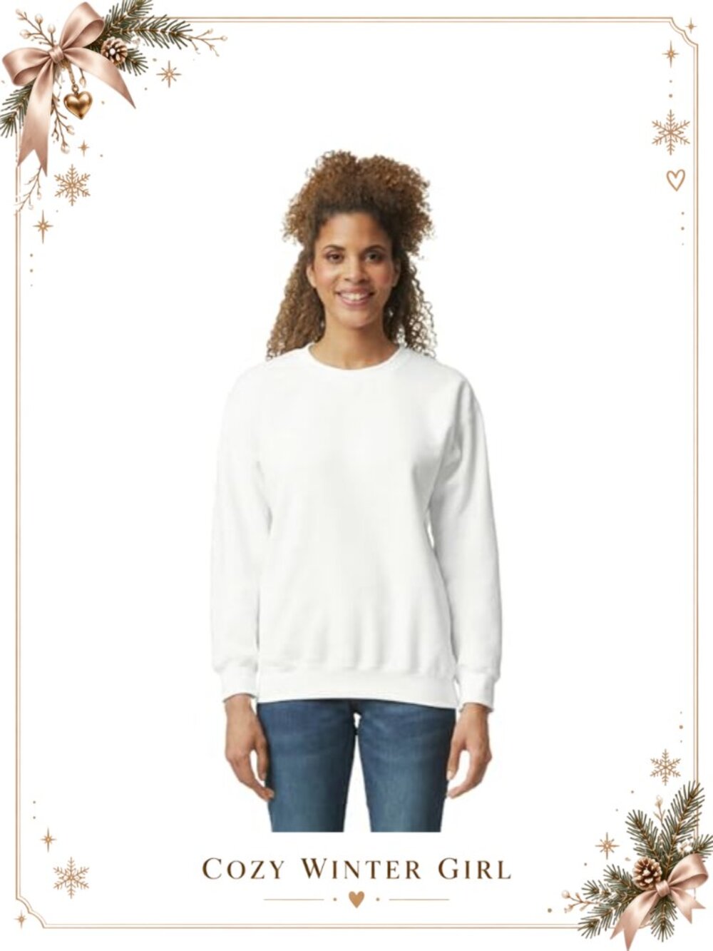 Men's Fleece Crewneck Sweatshirt Classic Fit Pullover Long Sleeve
